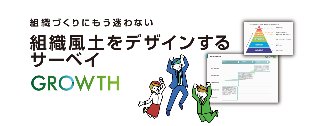 組織風土をデザインするサーベイ